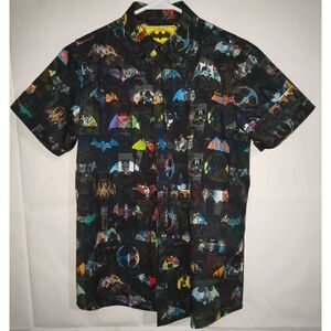 "Age of the Bat" KUNUFLEX x DC Comics ss shirt RSVLTS All-over print design Batm